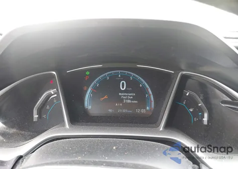 2019 Honda Civic Ex z USA, uszkodzony, nr VIN JHMFC1F34KX012489